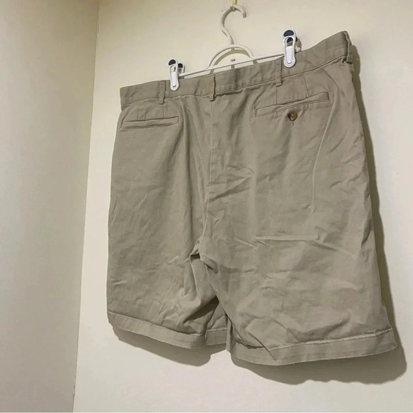 Men’s  Vintage 90’s Tan Coloured Comfort Causal Summer Khaki Shorts Size 42 New - Picture 12 of 13